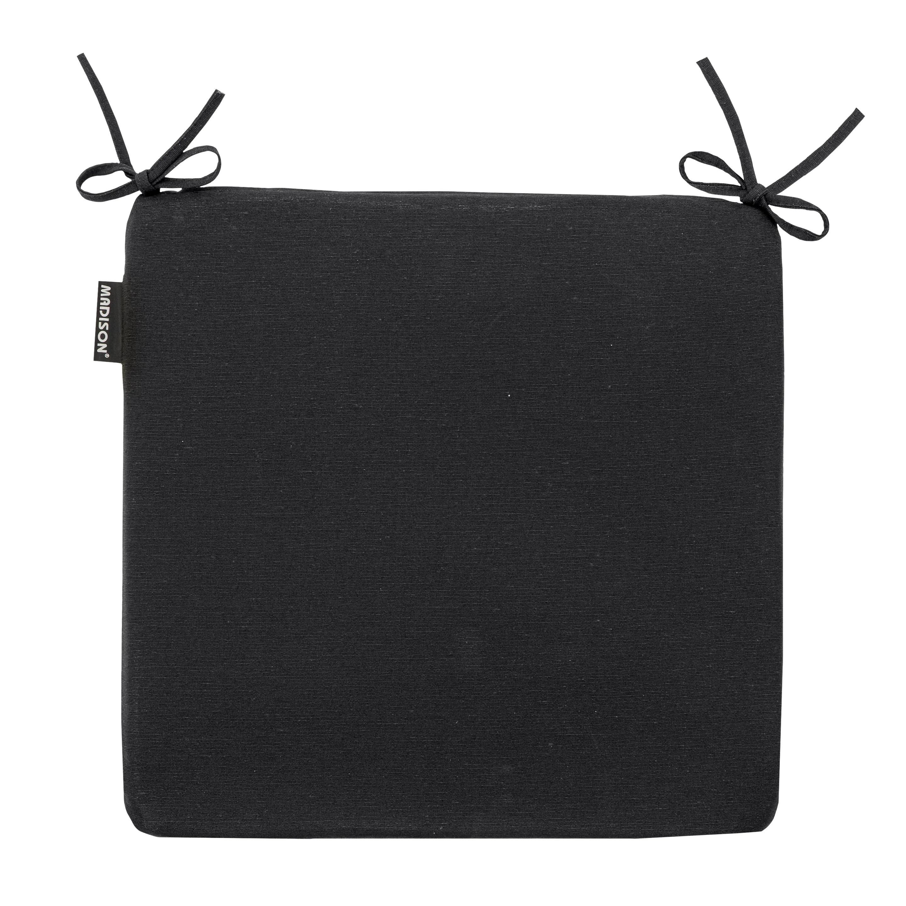 Madison Panama Black 40x40 Sitzkissen