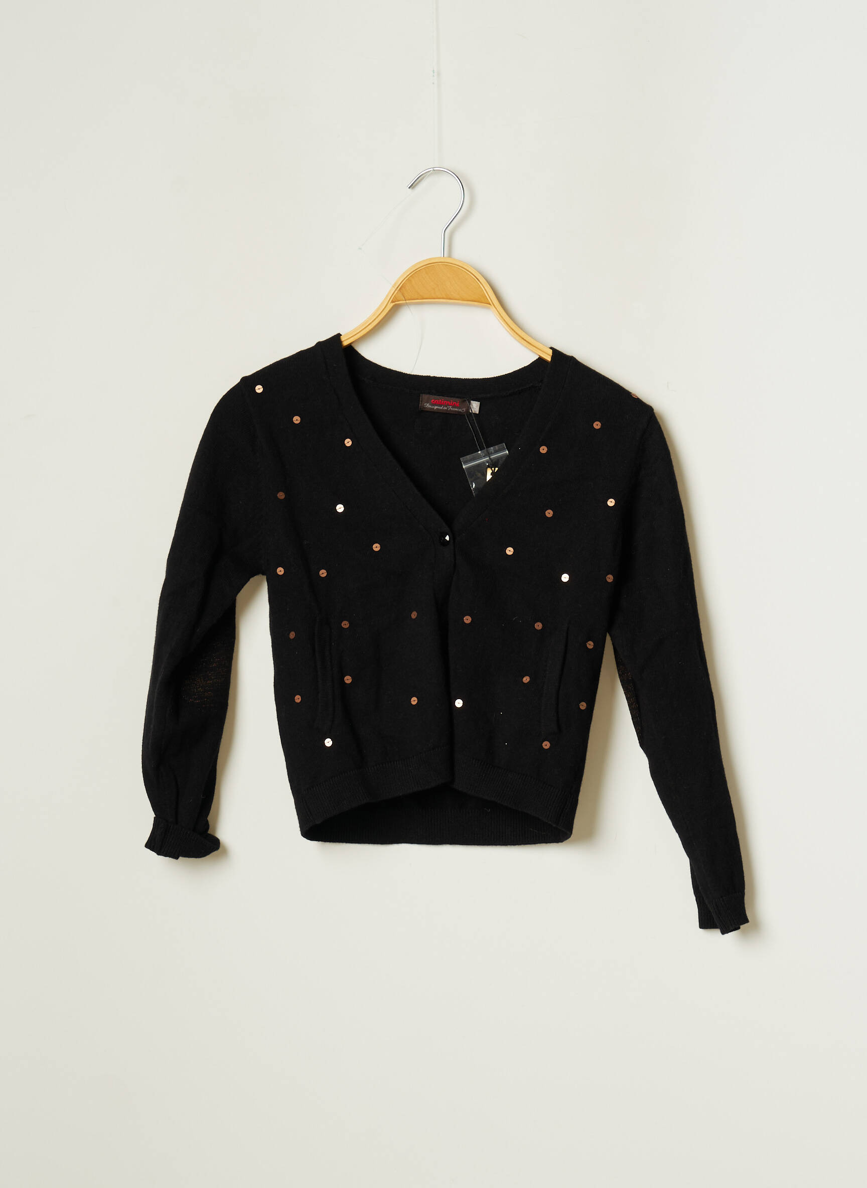 Catimini Fine Maille Fille couleur noir