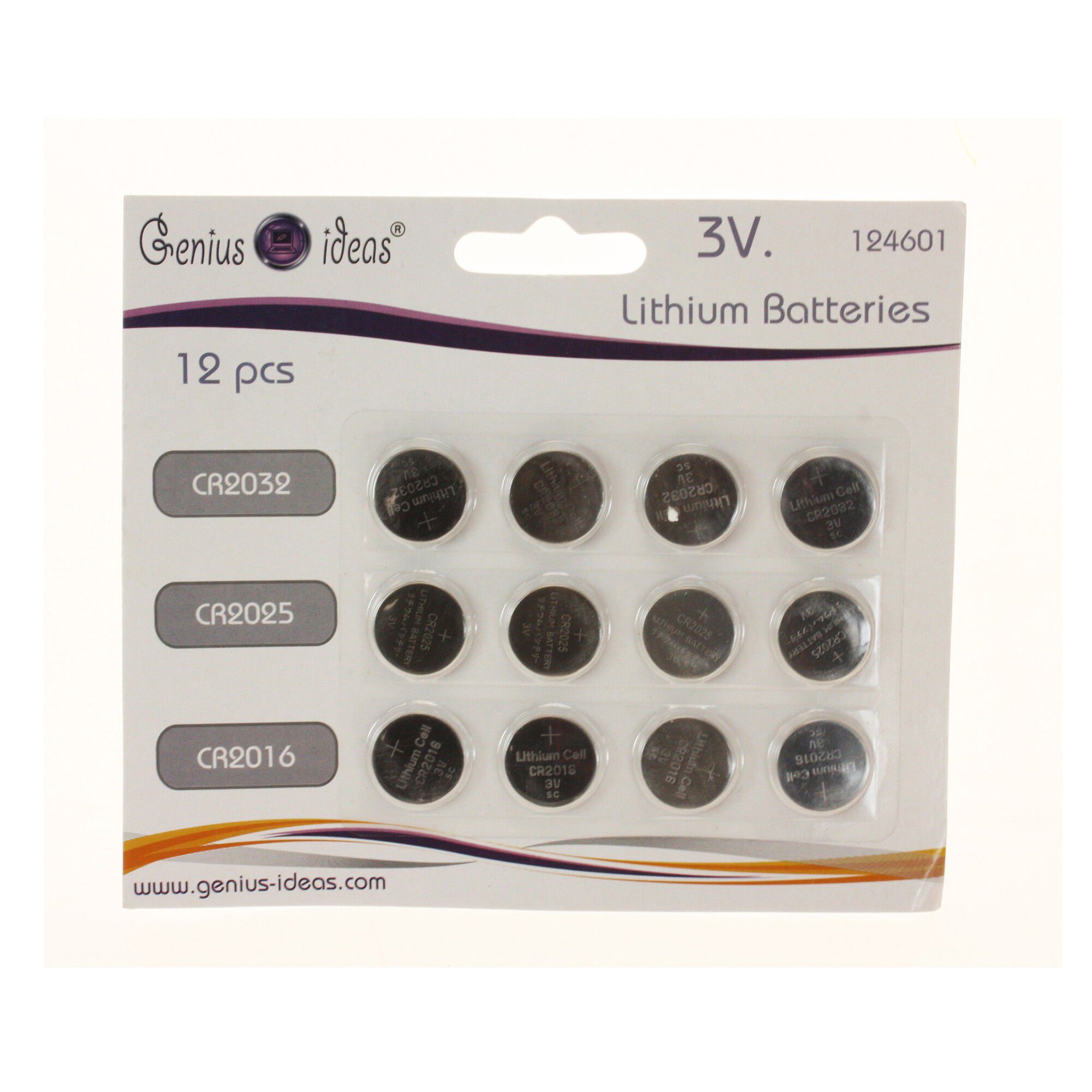 Piles boutons lithium 3V