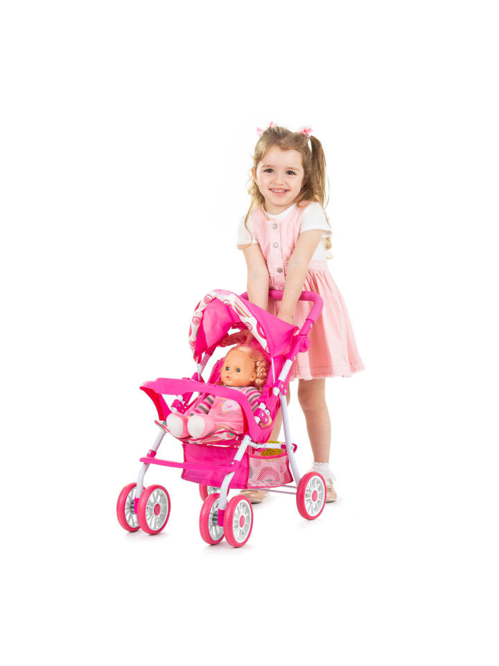 Chipolino Puppenwagen Dolly Korb faltbar in lila günstig kaufen onesize