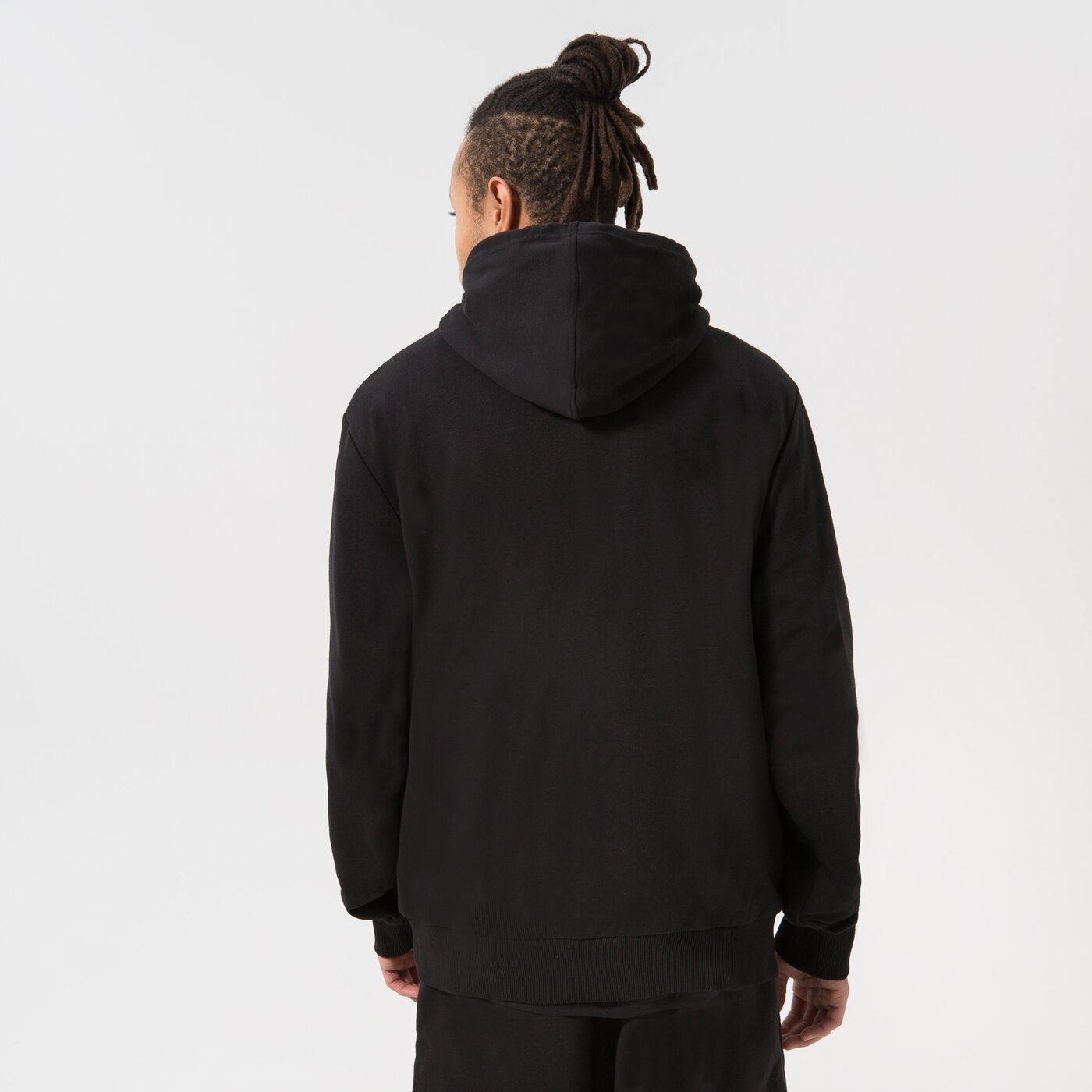 NEW ERA HOODIE NE ESS FLAG HOODY BLK NEW ERA BLK Schwarz