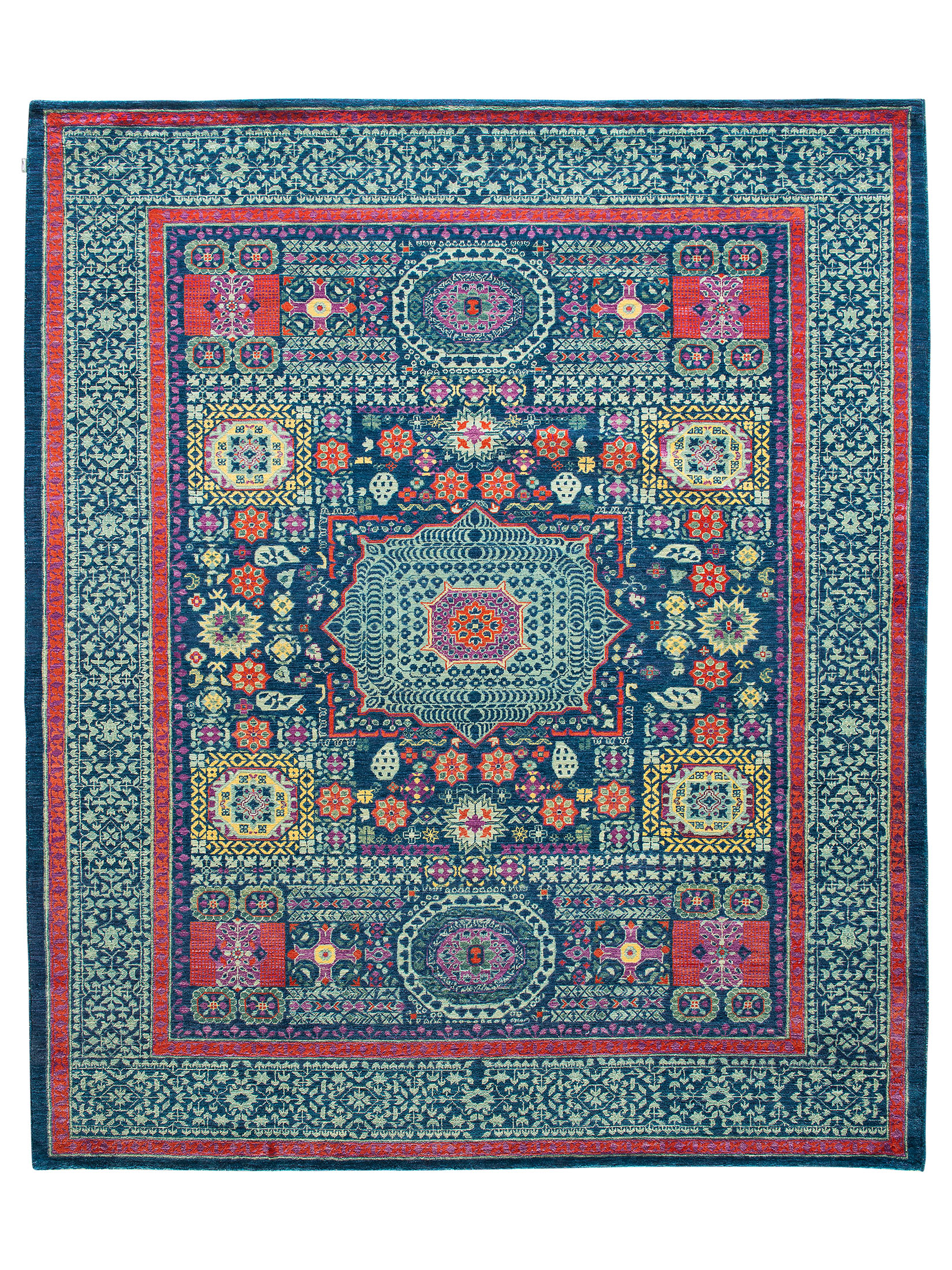 Kazak Ghazni ca. 247 x 295 cm, Unikat / Einzelstück