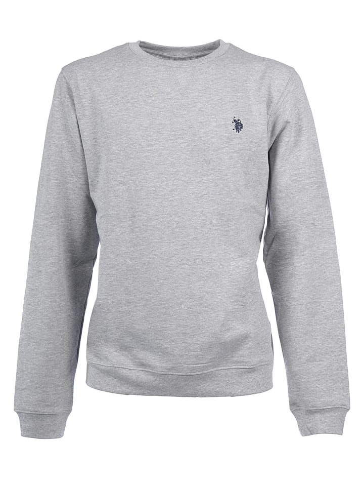 U.S. Polo Assn. Sweatshirt in Grau günstig kaufen