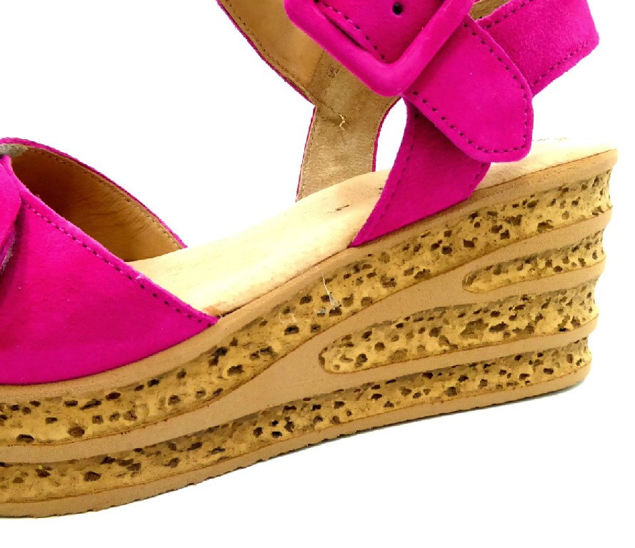 GABOR Keilsandalen lila/pink