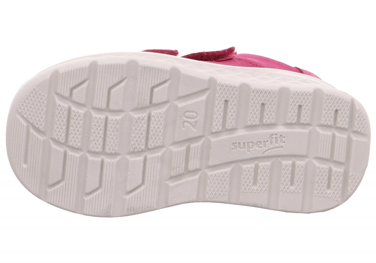 BREEZE - Pink/GelbSneaker low mit Klettverschluss