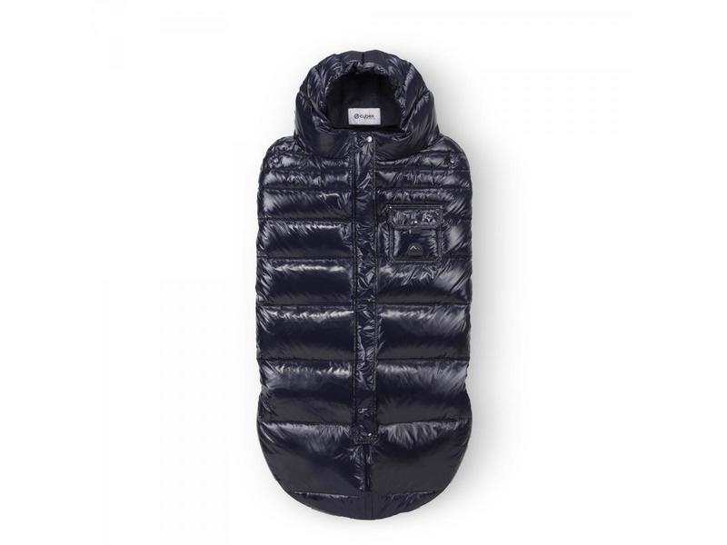 Chancelière hiver premium pour poussettes Mios et Priam Bleu blue