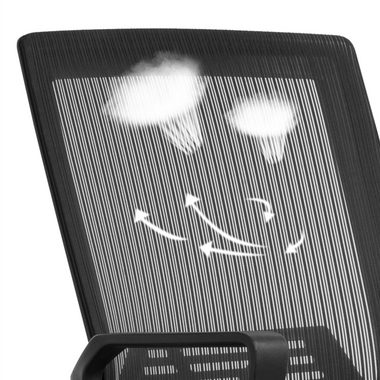 Yaheetech Schreibtischstuhl, Bürostuhl Ergonomischer Drehstuhl