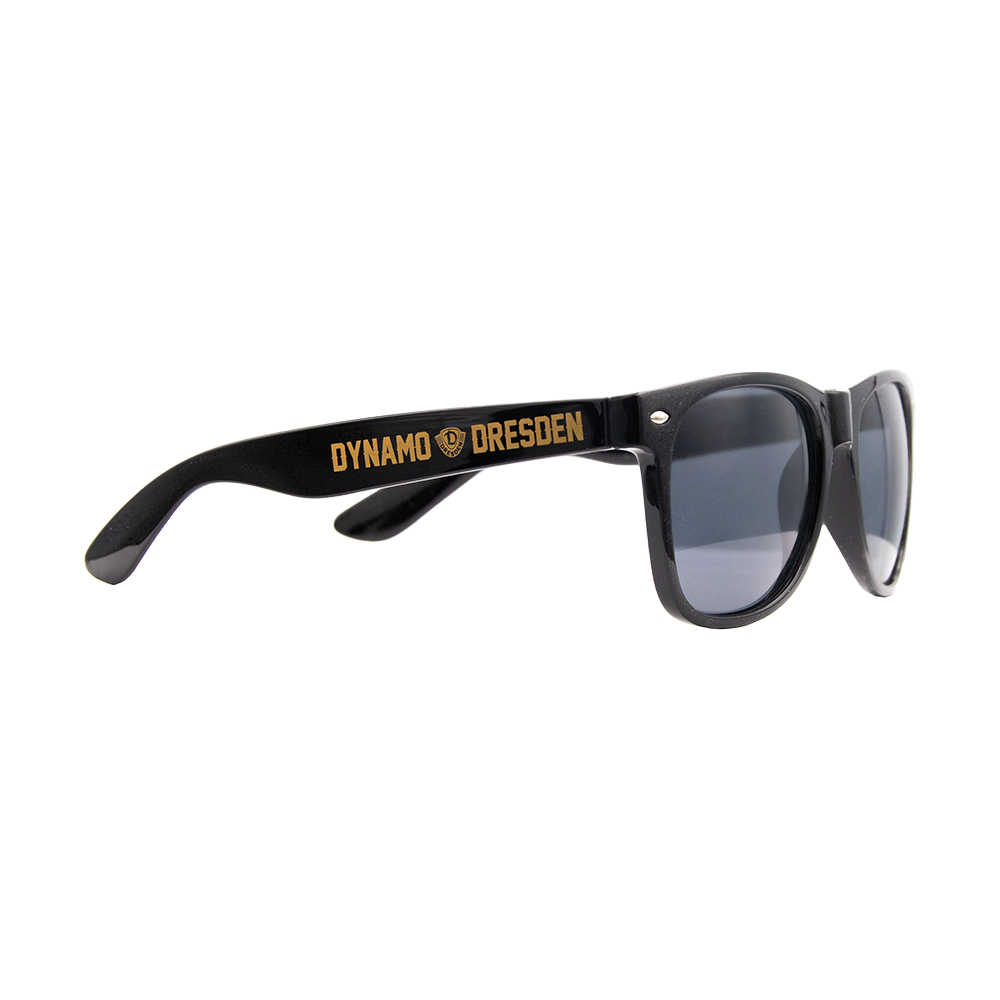 Sonnenbrille Schriftzug