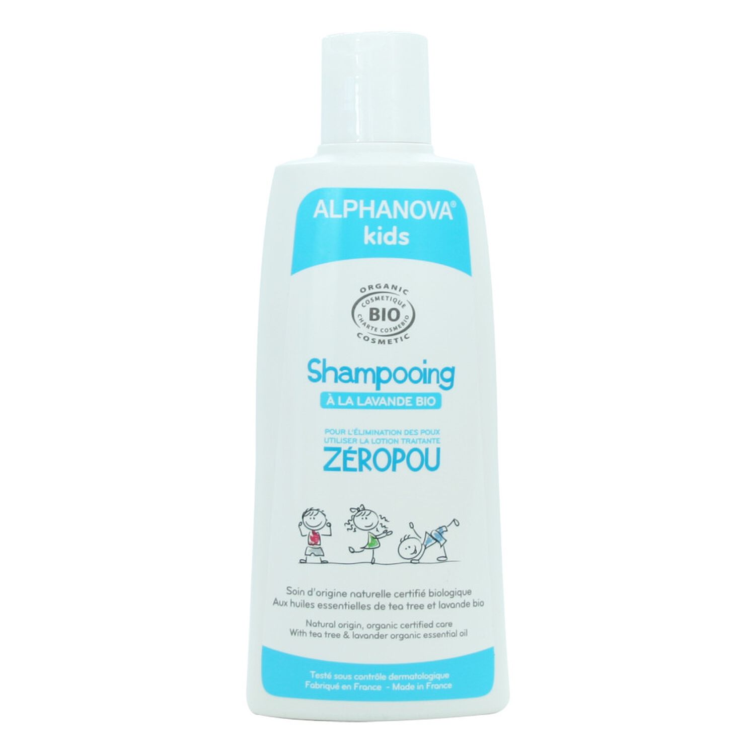 Alphanova Kids Zéropou Shampooing à la Lavande Bio 200 ml