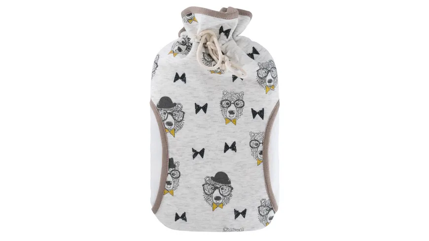 Hugo Frosch Wärmflasche 2.0 L Muff beige