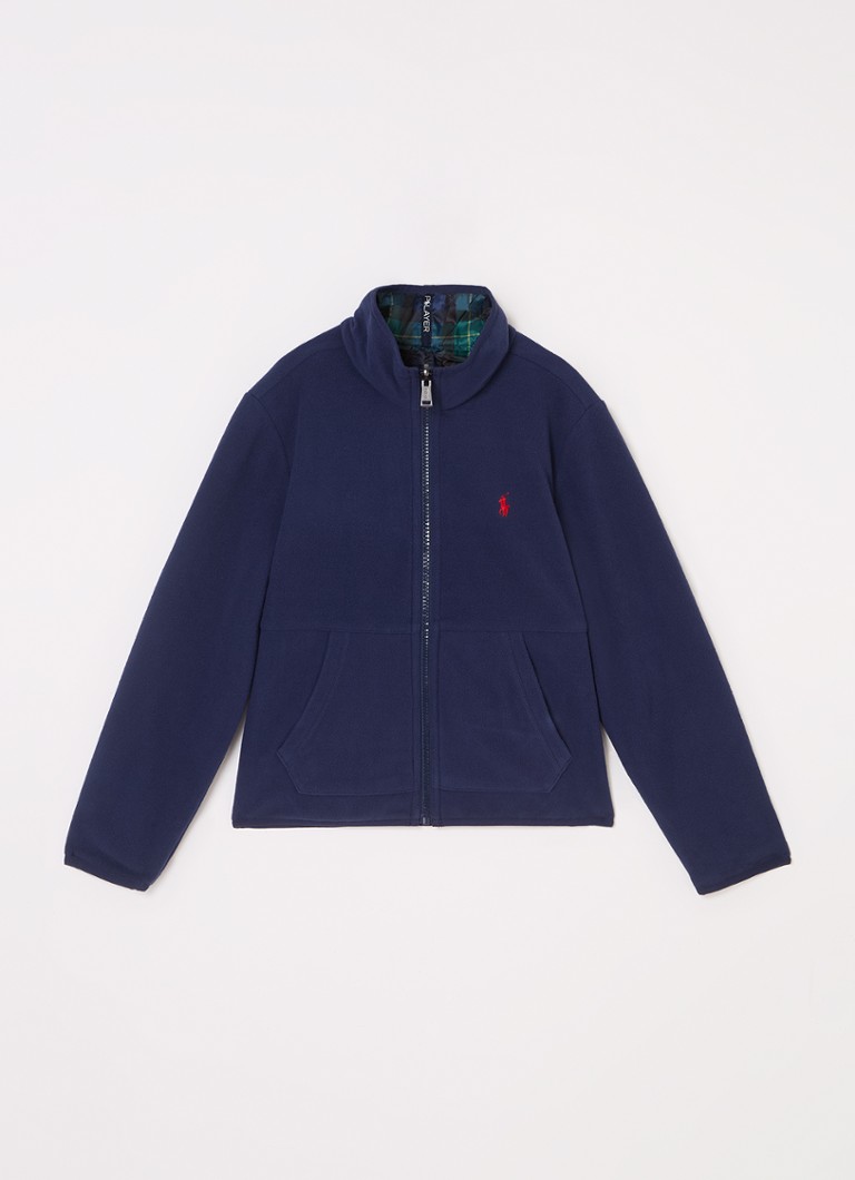 Oboustranná bunda Ralph Lauren s výšivkou loga
