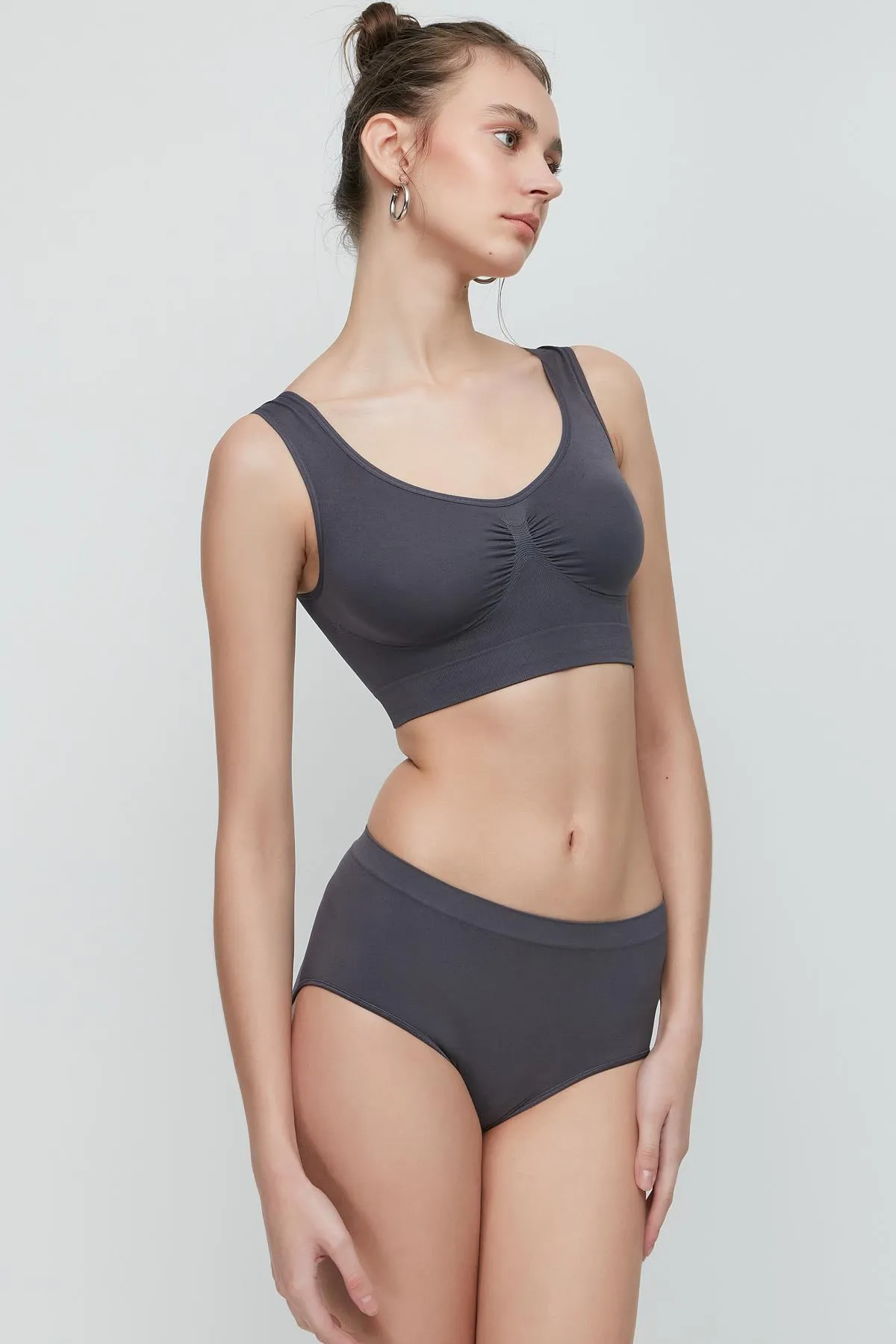 C&City  C13002 Seamless Boxer Anthrazit