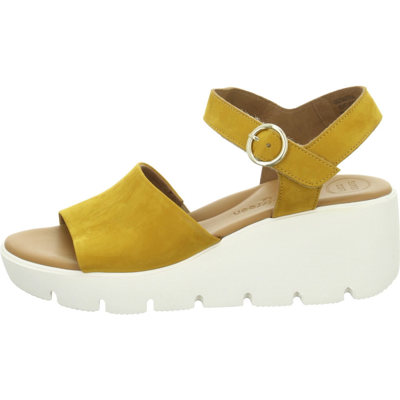 PAUL GREEN Klassische Sandalen gelb