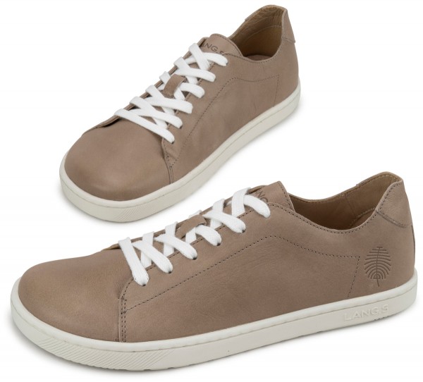 LANG.S ~ Zen LowCut Leder ~ Taupe