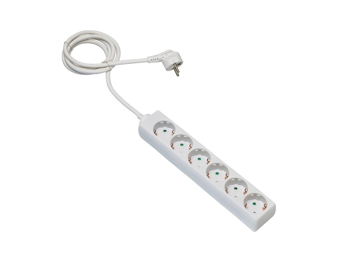 Steckdosenleiste eco 6-fach