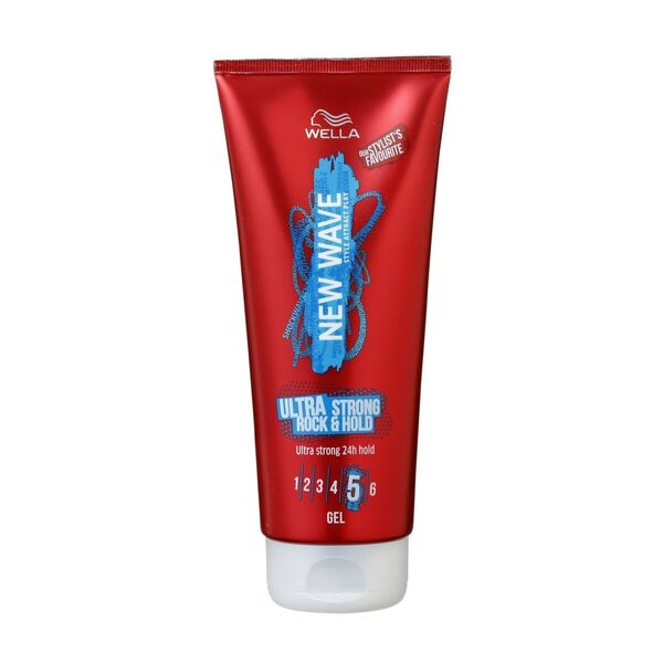 Wella New Wave Ultra Strong Rock & Hold hajformázó gél 200ml