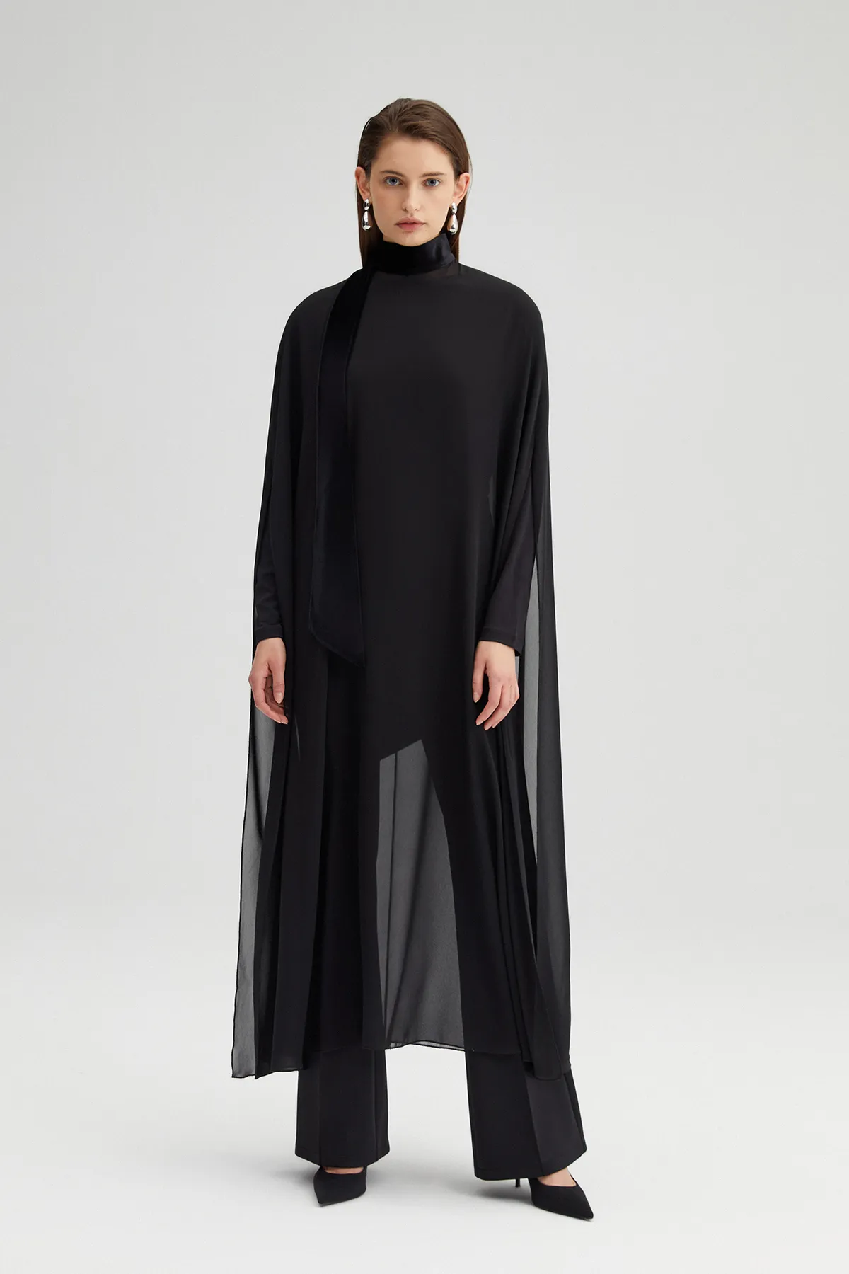 Touché Privé  Tunika - Schwarz - Regular Fit