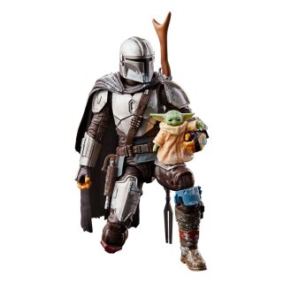Star Wars The Mandalorian Black Series Actionfiguren 2022 Mandalorian & Grogu (Maldo Kreis) 15 cm