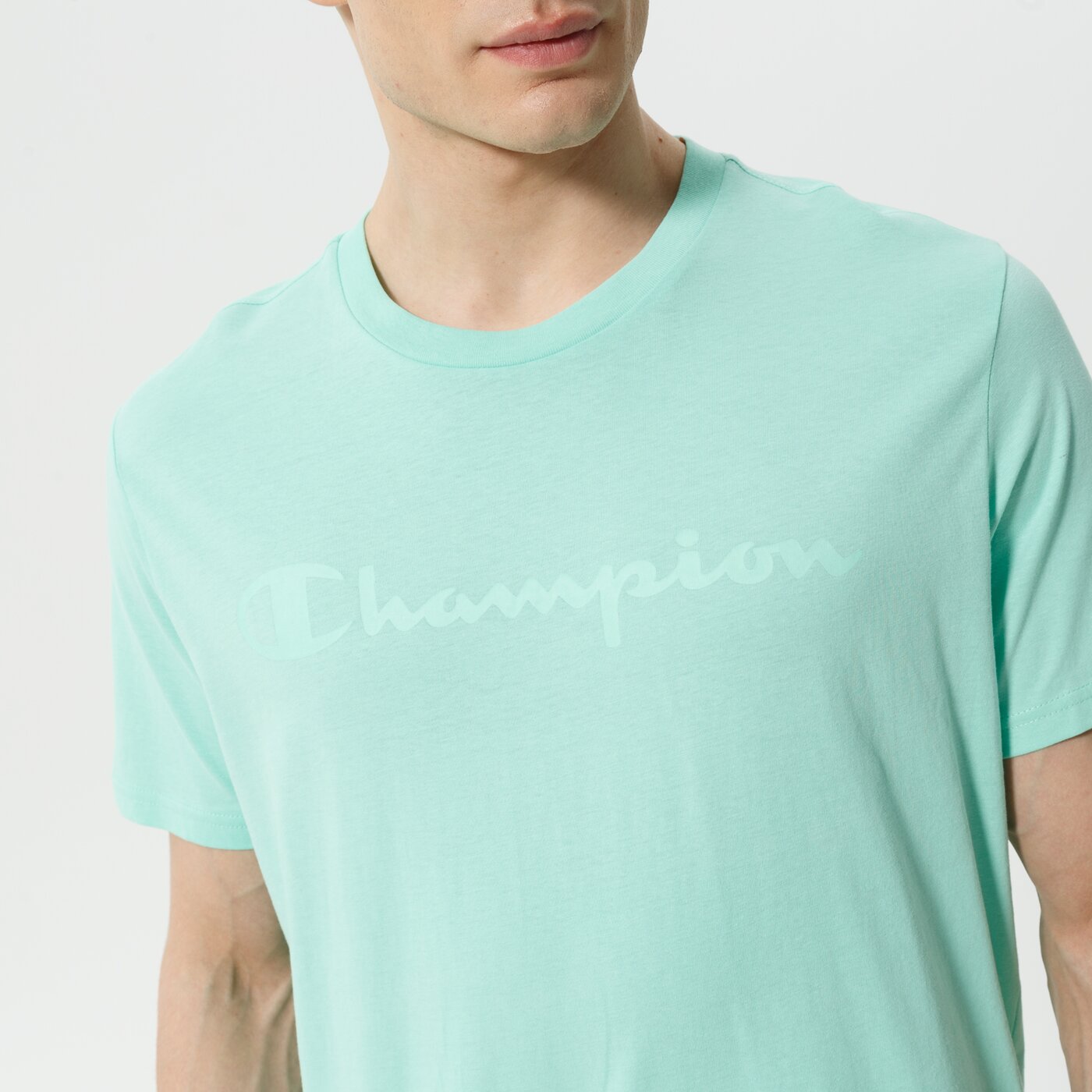 CHAMPION T-SHIRT CREWNECK TEE Grün