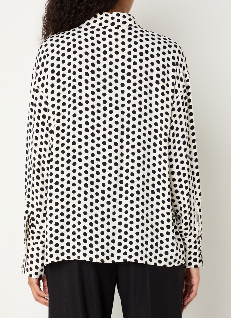 Pennyblack Classe-bluse med prikkete trykk