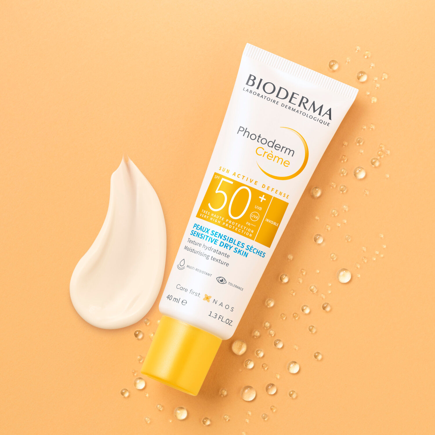 Bioderma Photoderm Crème Invisible - Peaux Sensibles - SPF50+ 40 ml