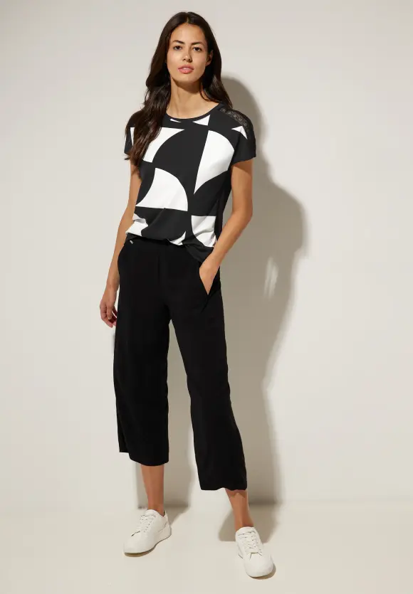 Street One Print Jersey Shirt