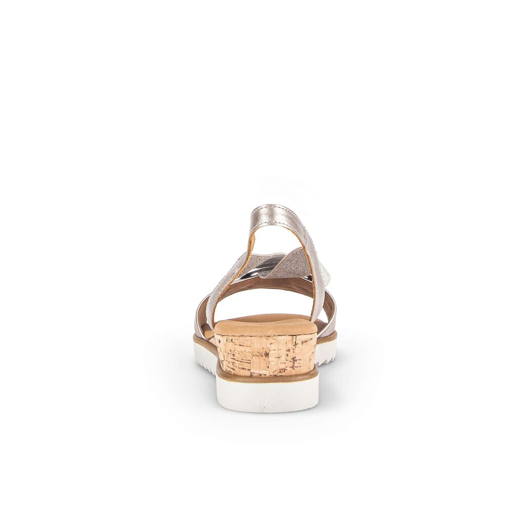 Gabor comfort Keilsandalette gold