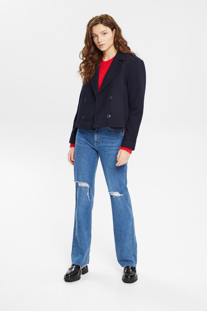 Jacket aus Wollmix