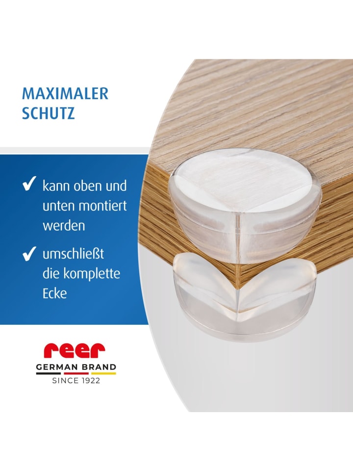 Reer [Vorteilspack] Eckenschutz in Transparent ab 0 Monate günstig kaufen onesize
