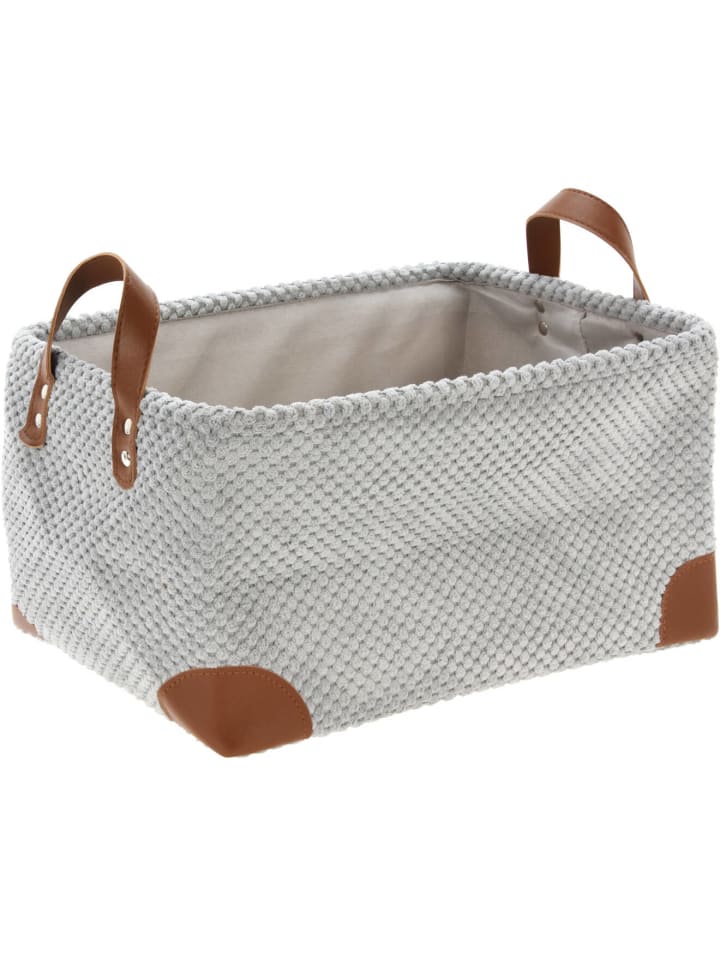 Home&Styling Collection Aufbewahrungskorb in grau günstig kaufen onesize