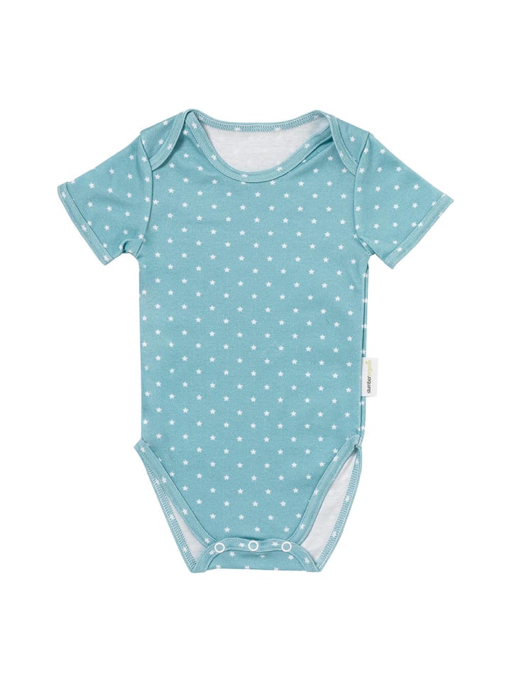 SlumberOrganix Bio Baby-Body kurzarm in Silber günstig kaufen