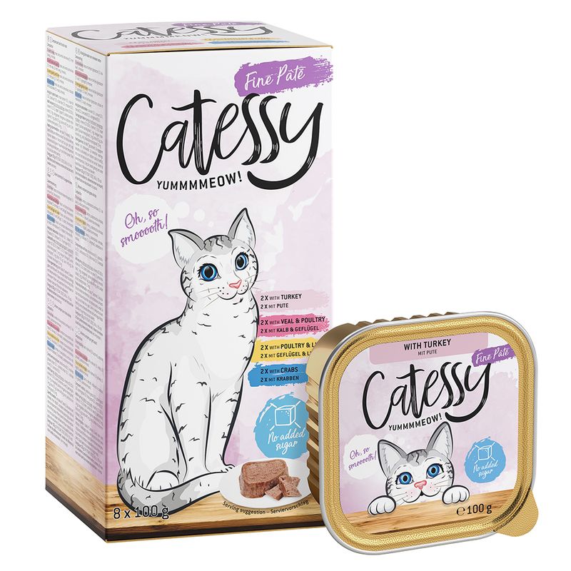 Mixpack Catessy Schälchen 8 x 100 g zu TOP-Preisen