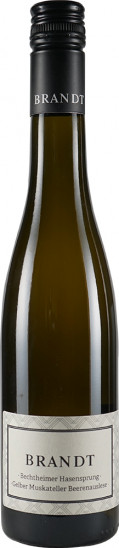 2018 Muskateller Beerenauslese Bechtheimer Hasensprung edelsüß 0,375 L - Weingut Brandt