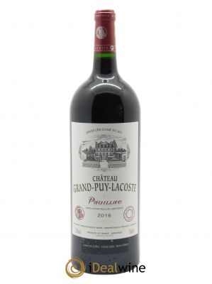 Château Grand Puy Lacoste 5ème Grand Cru Classé (CBO à partir de 3 bts) 2016 - Lot de 1 Magnum