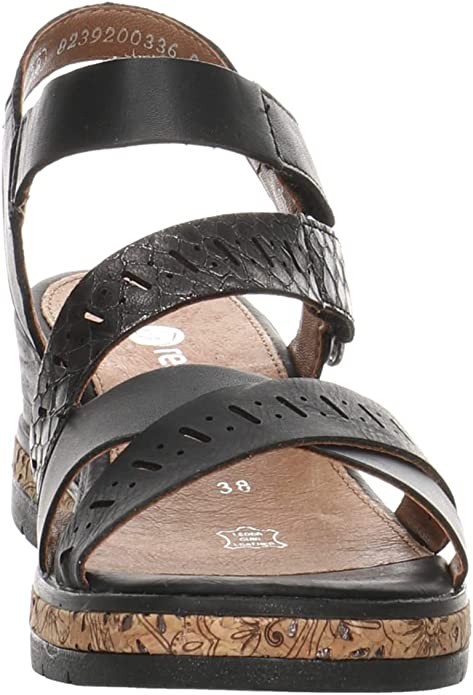 REMONTE Klassische Sandalen schwarz
