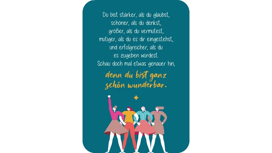 Für eine tolle Frau wie dich