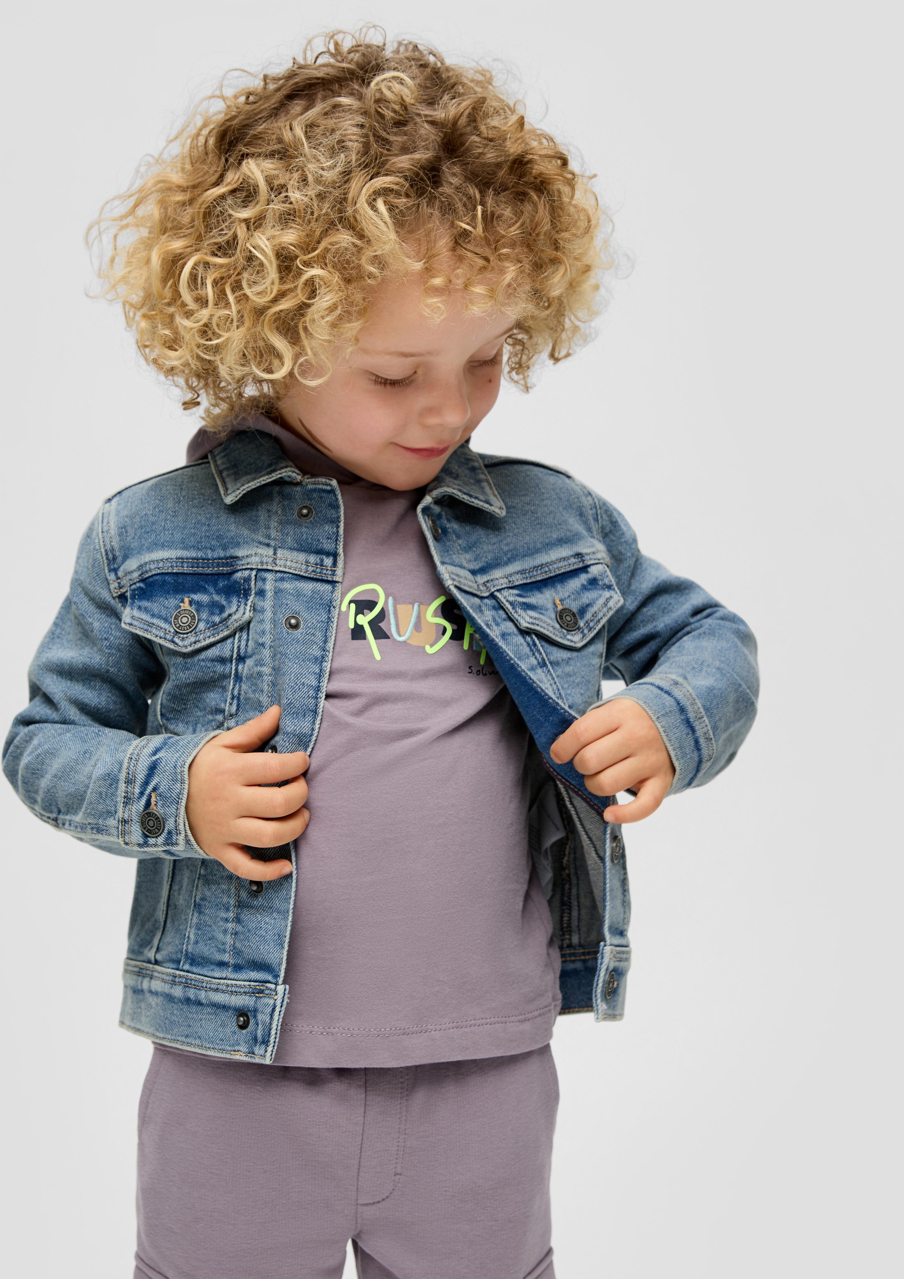 Jeans-Jacke in antaillierter Passform  2142855-53Z2
