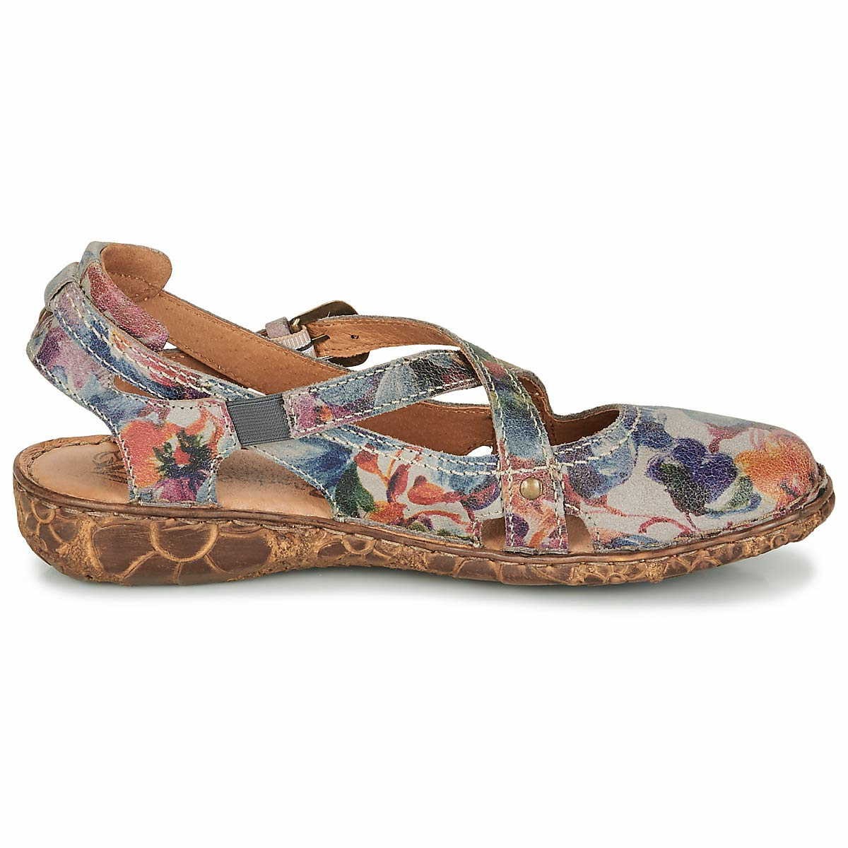 JOSEF SEIBEL Klassische Sandalen grau