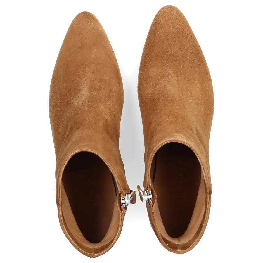 Pomme D`OR - Klassische Stiefeletten 6900 Veloursleder - beige