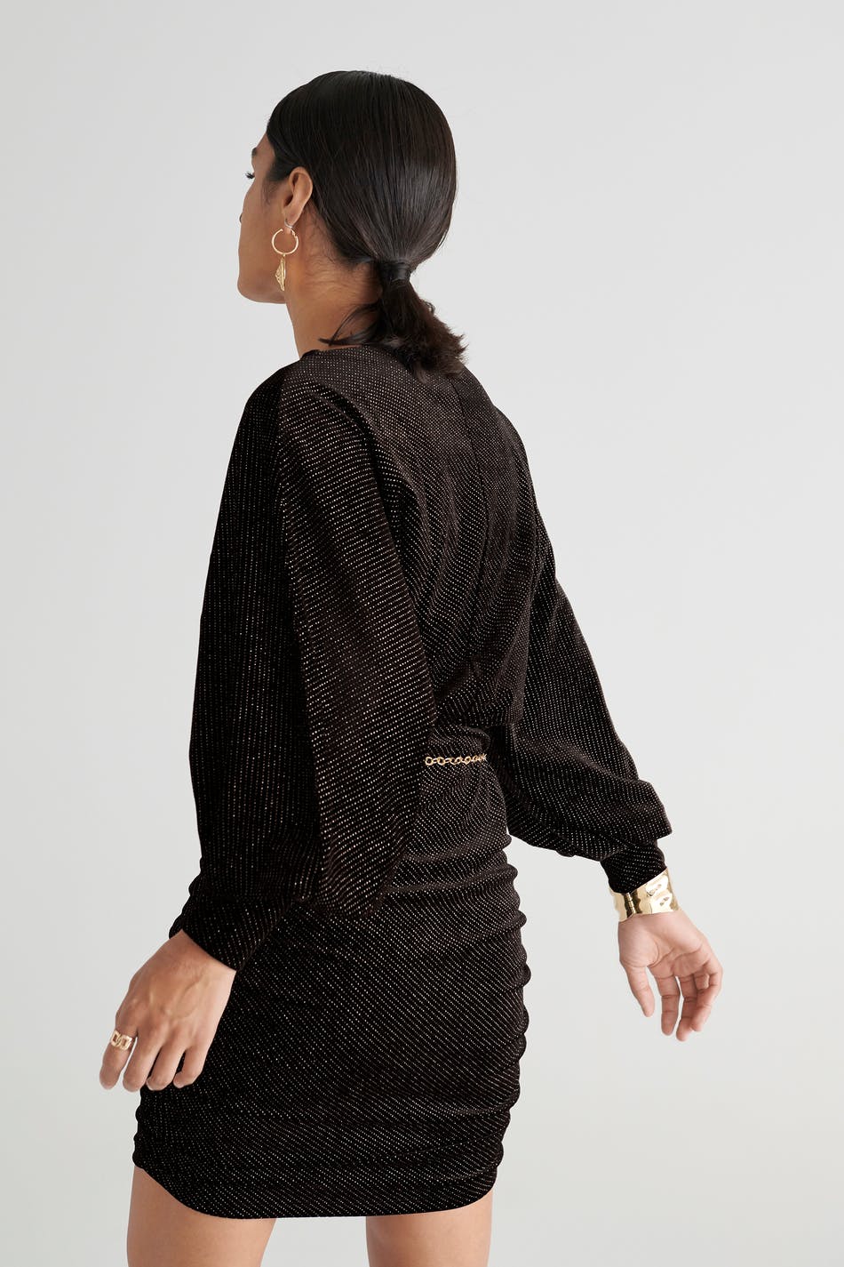 Maxime velvet dress