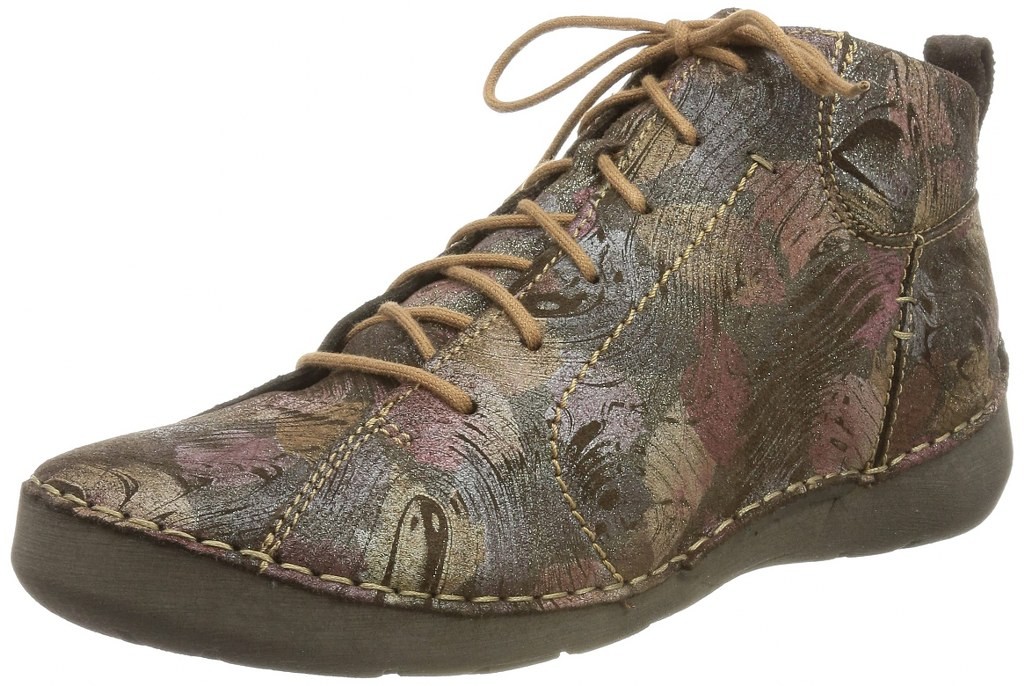 JOSEF SEIBEL Schnür-Stiefeletten braun