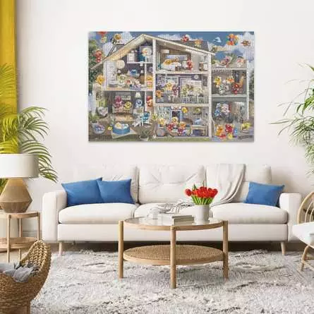 Puzzle 5000 Teile - Gelini Puppenhaus