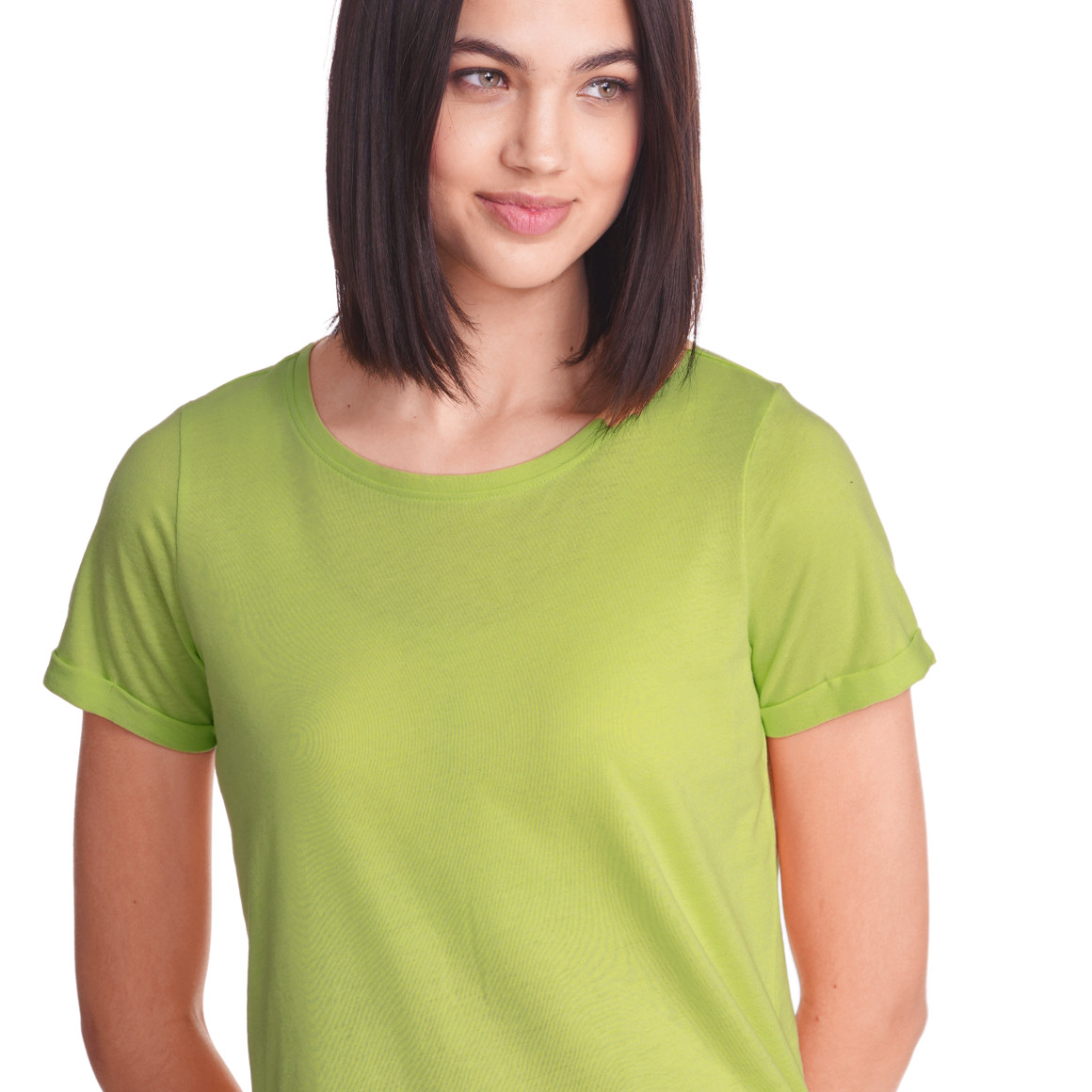 Damen Yoga-T-Shirt in leichter Melange-Optik