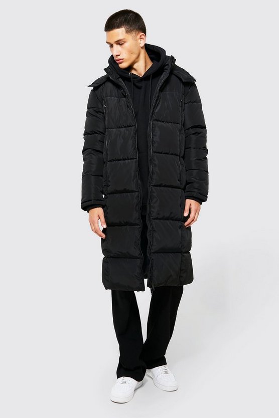 Recycelte Steppjacke mit Reißverschluss