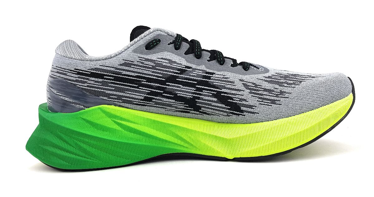 Asics Novablast 3 1011B458-021 Mehrfarbig 021 grau/lime