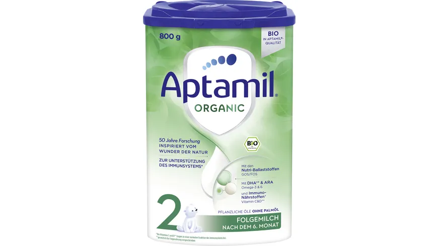 Aptamil Organic 2 Folgemilch 800 g