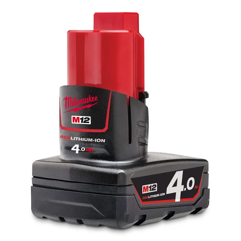 MILWAUKEE 12V 2 Piece 1 x 2.0Ah/1 x 4.0Ah Combo Kit M12FPP2A2422B