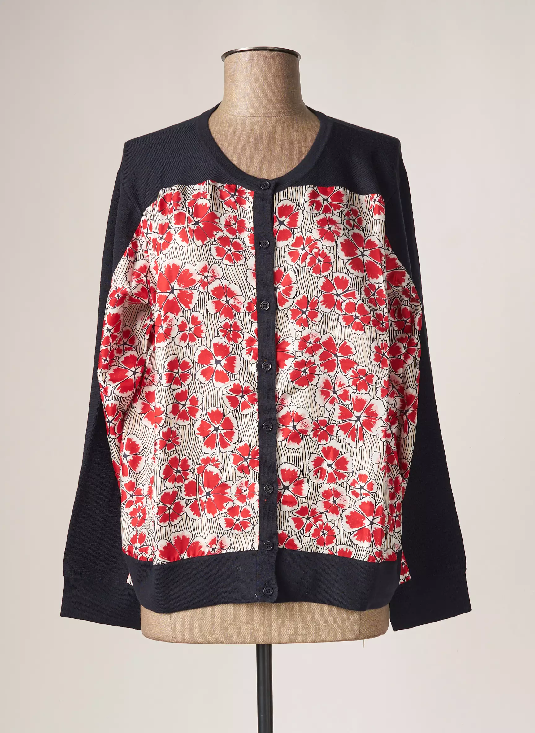 Devernois Cardigans Femme couleur rouge