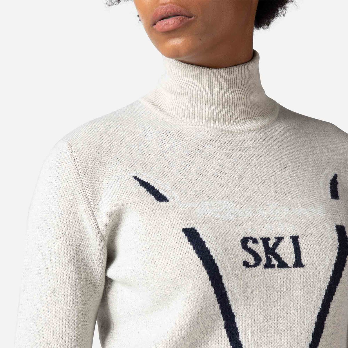 Victoire Damenstrickpullover mit Rollkragen