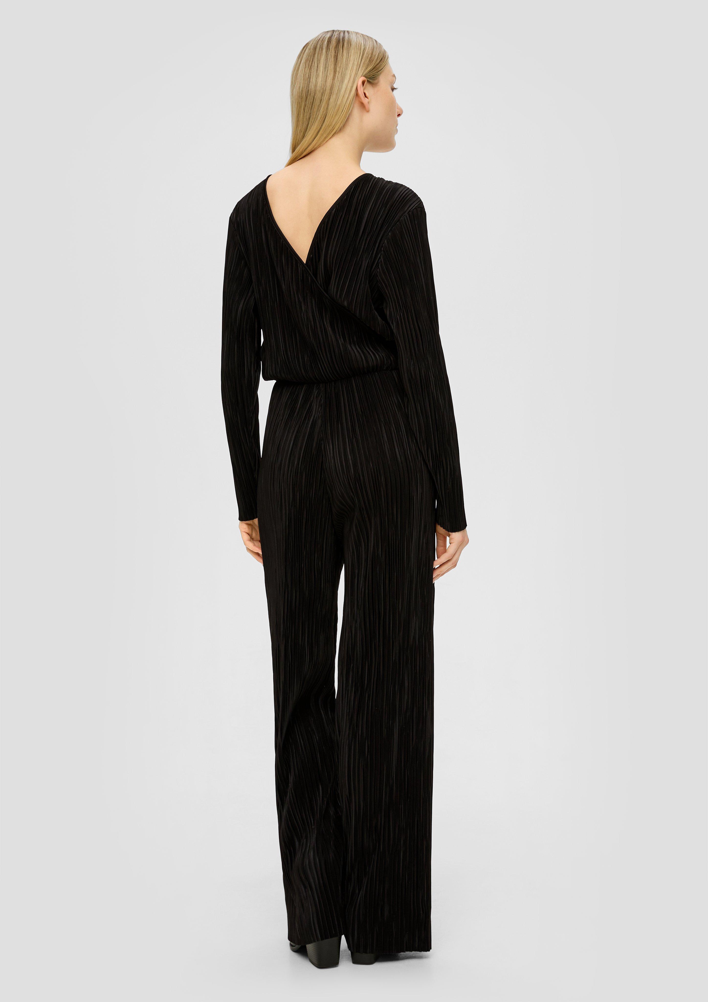 Jumpsuit mit Plisseefalten  2139785-9999